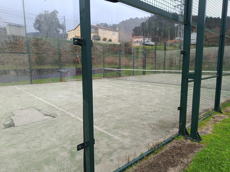 La pista de pádel de Catoira contará con un control de acceso domotizado