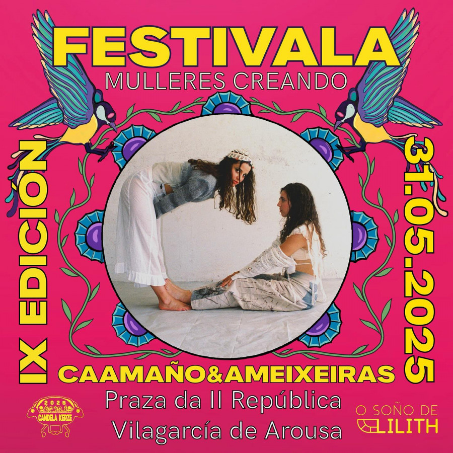 Caamaño & Ameixeiras estarán en la Festivala de Vilagarcía