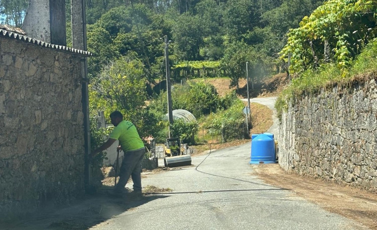 Caldas licita por 90.000 euros la limpieza y mantenimiento de cunetas en caminos del rural