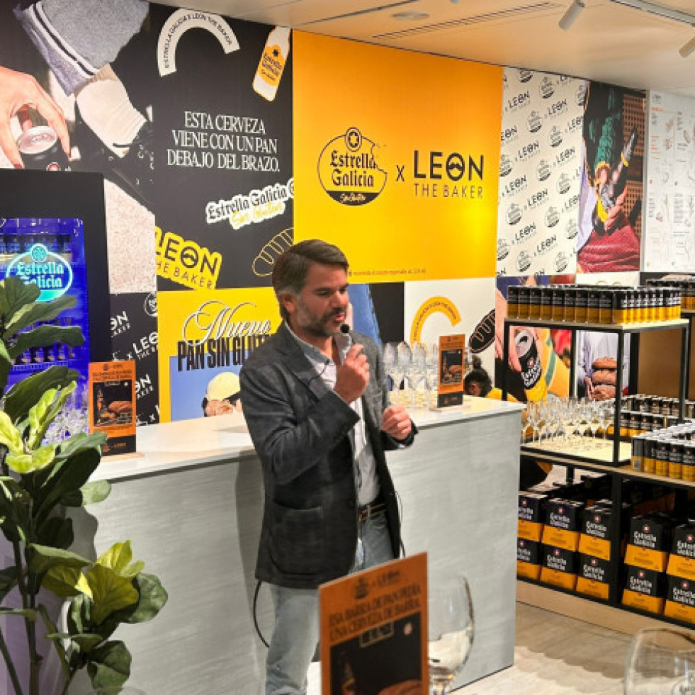 Estrella Galicia y Leon The Baker: pan y cerveza sin gluten