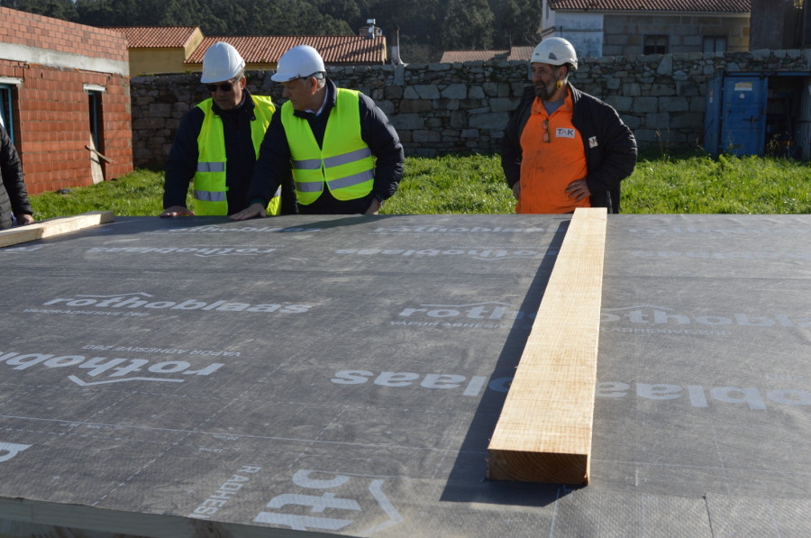 El nuevo espacio multifuncional en el Pazo de Quintáns, en Sanxenxo, se prevé que esté listo en esta primavera