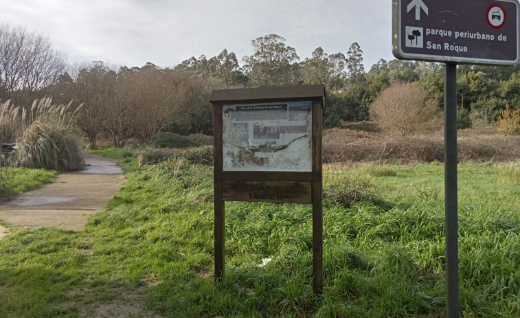 Cinco empresas se interesan por instalar iluminación eficiente en el parque periurbano de San Roque