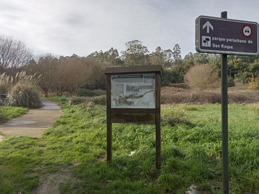 Cinco empresas se interesan por instalar iluminación eficiente en el parque periurbano de San Roque