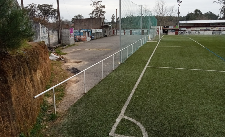 Ribeira destina 151.000 euros a construir nuevos vestuarios en el campo de fútbol de Oleiros