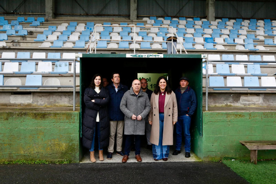 La Diputación aprobará 100.000 euros esta semana para modernizar el campo José Betanzos en Meis