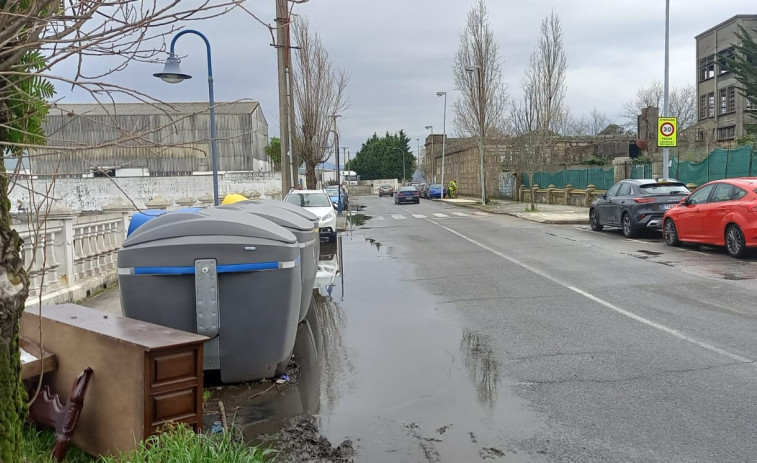 Vilaxoán denuncia el apagón total en el tramo que va de la antigua fábrica de Peña a O Freixo