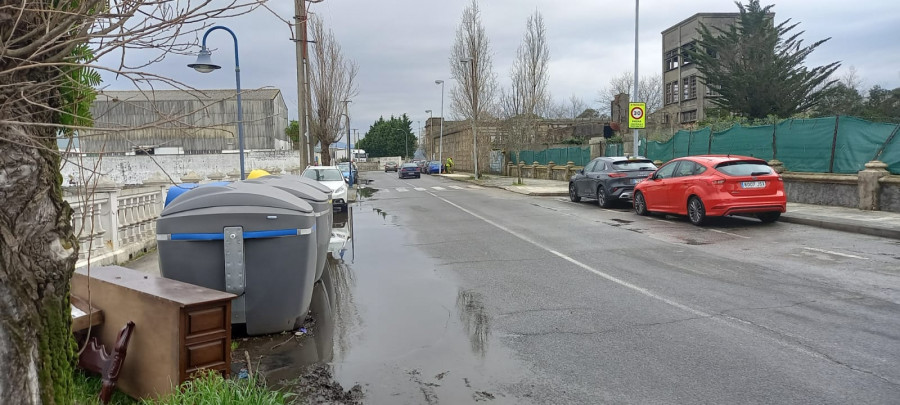 Vilaxoán denuncia el apagón total en el tramo que va de la antigua fábrica de Peña a O Freixo