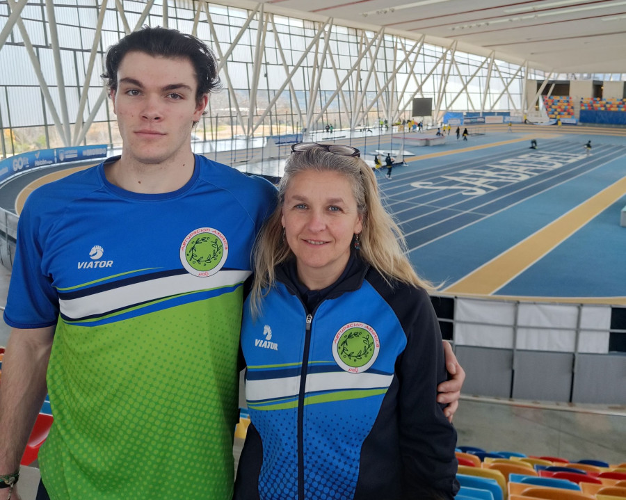 Xoel Otero se queda a las puertas de la medalla en el nacional de Sabadell