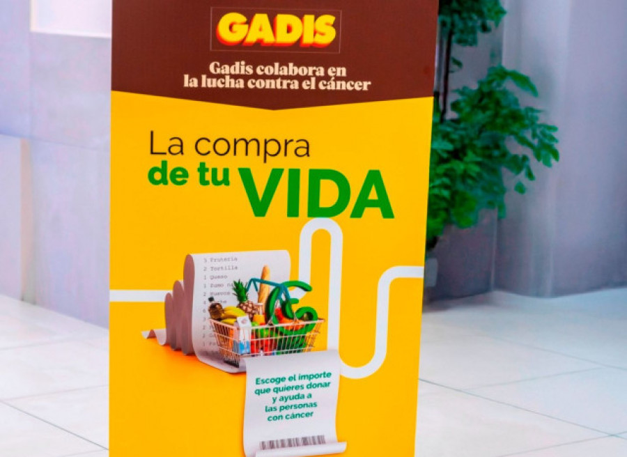 Los clientes de Gadis donan más de 30.000 euros a la Asociación Española contra el Cáncer