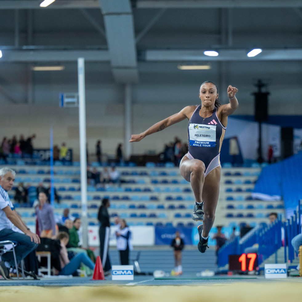 Ana Peleteiro disipa dudas con su noveno campeonato de triple salto