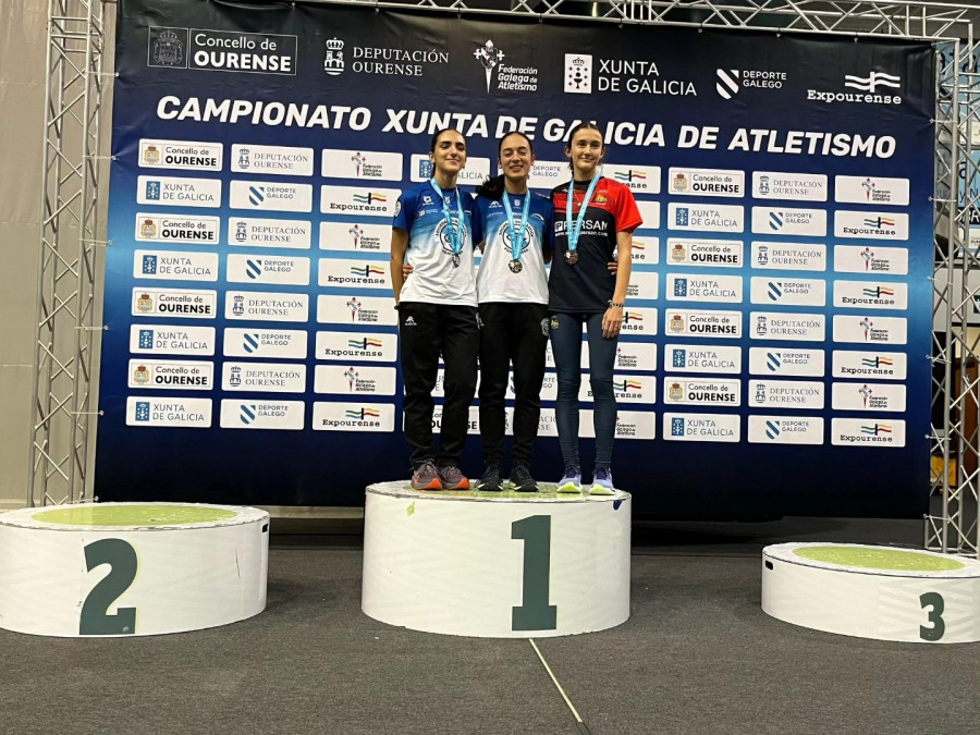 La portonovesa Sabela Martínez se proclama campeona gallega Sub18