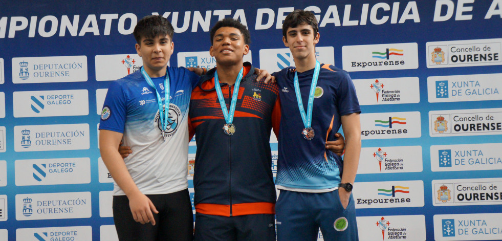 Álex César, del Mazí,  logra el bronce en peso en el Autonómico Sub 18