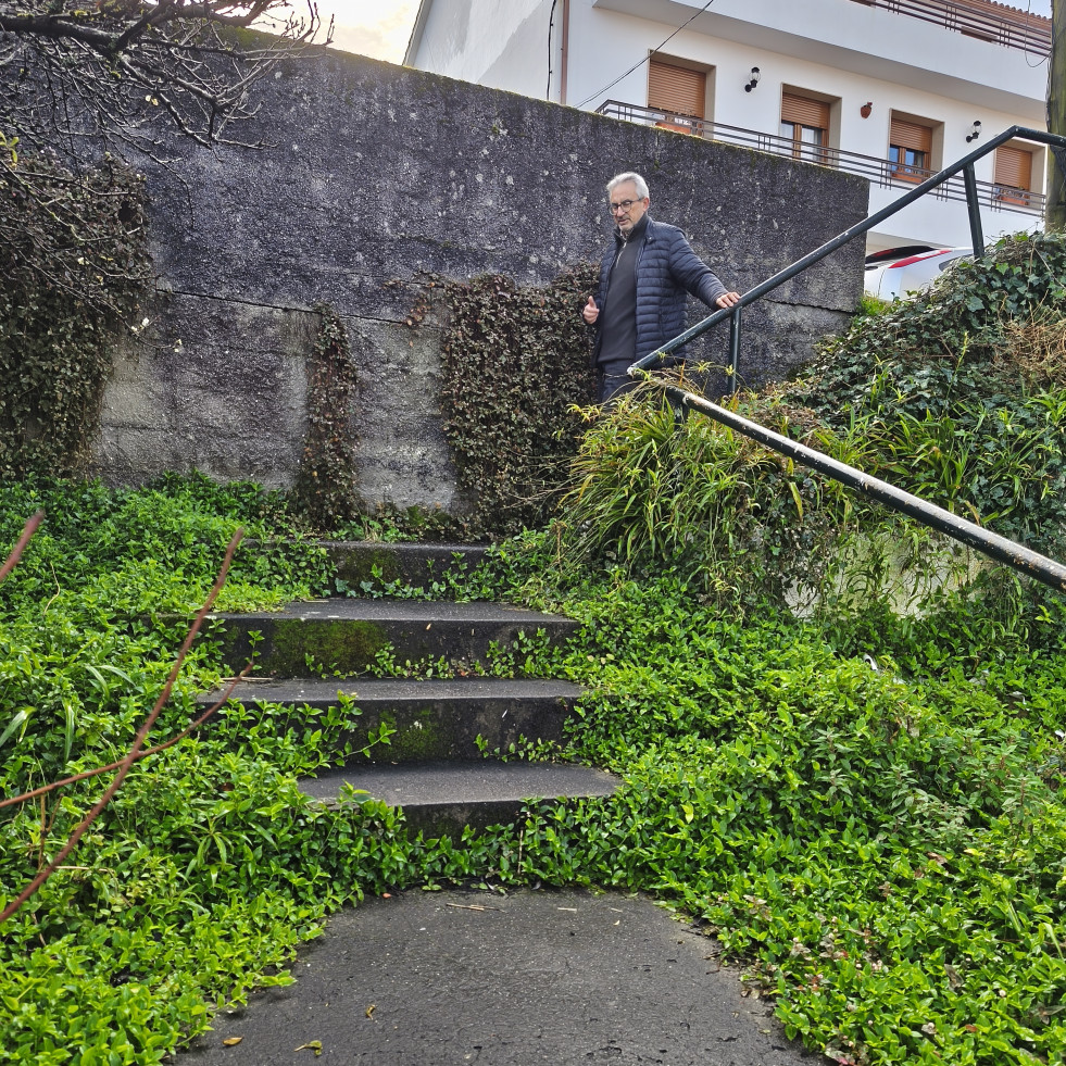 O BNG denuncia o “abandono” da veciñanza carrilexa de A Rosa en materia de accesibilidade