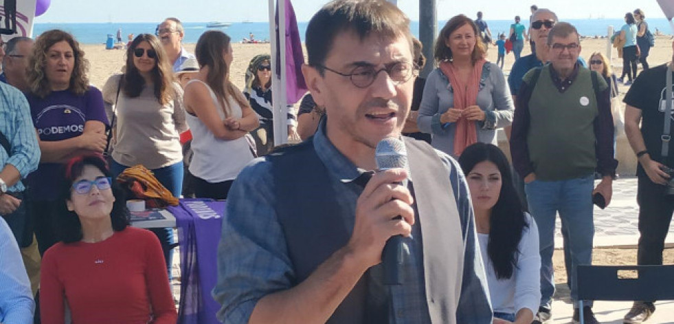 Unidas Podemos confirma que apartó a Monedero tras varios testimonios de violencia sexual