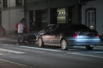 Atropello en carril