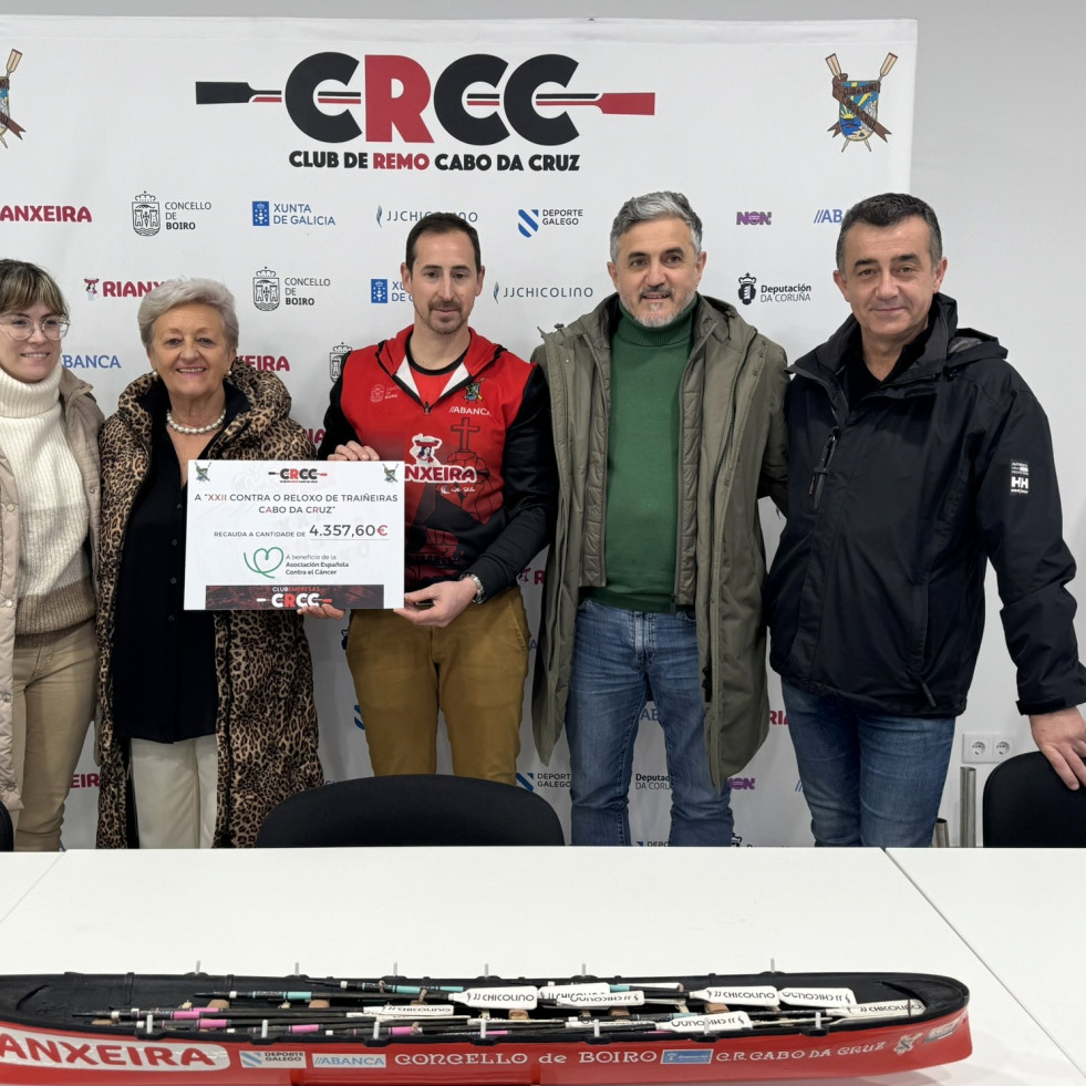 La Regata Contrareloxo recauda 4.357 a favor de la Asociación Española contra el Cáncer