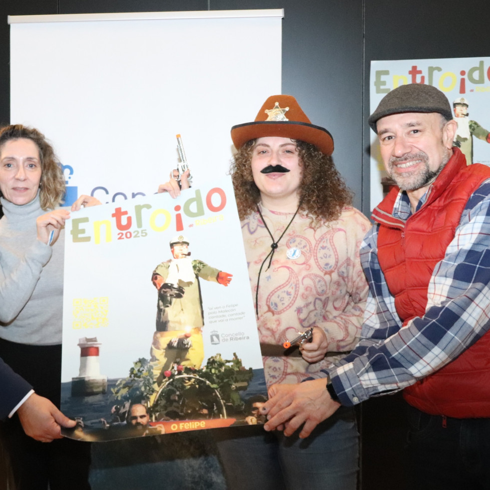 Ribeira y A Pobra llenan de música y color las calles con el carnaval