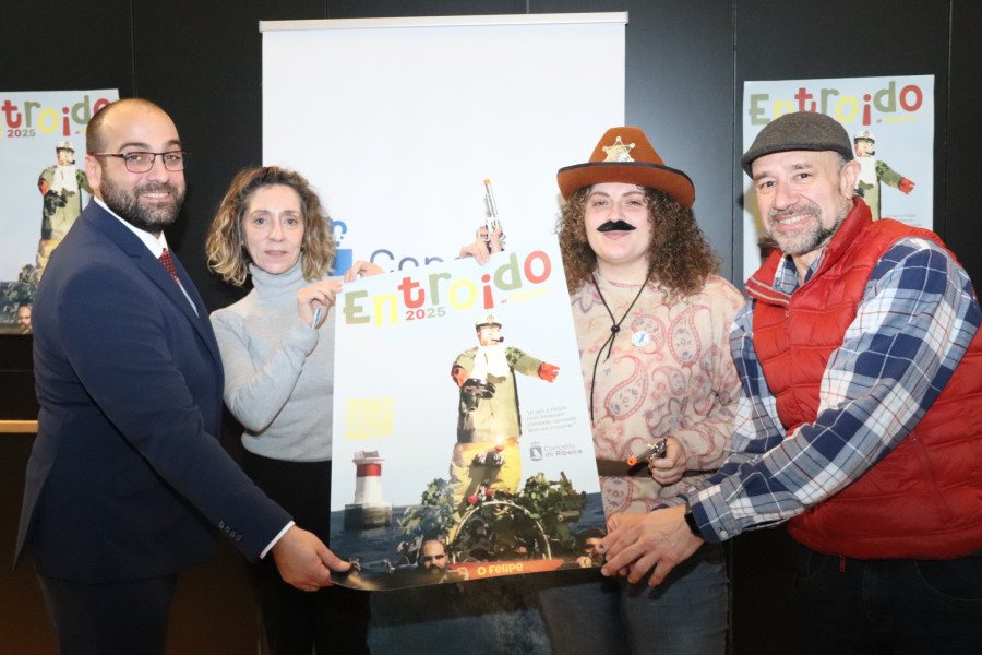 Ribeira y A Pobra llenan de música y color las calles con el carnaval