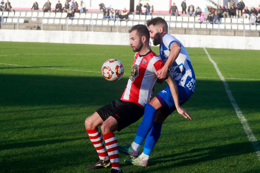 El Céltiga se topa con el poste en Porriño (0-0)