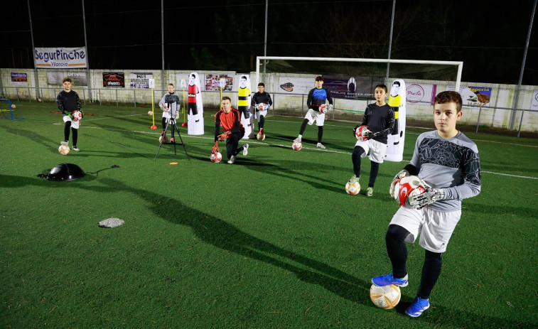 Nace Goalkeeper Brain, la academia de tecnificación para porteros en Arousa