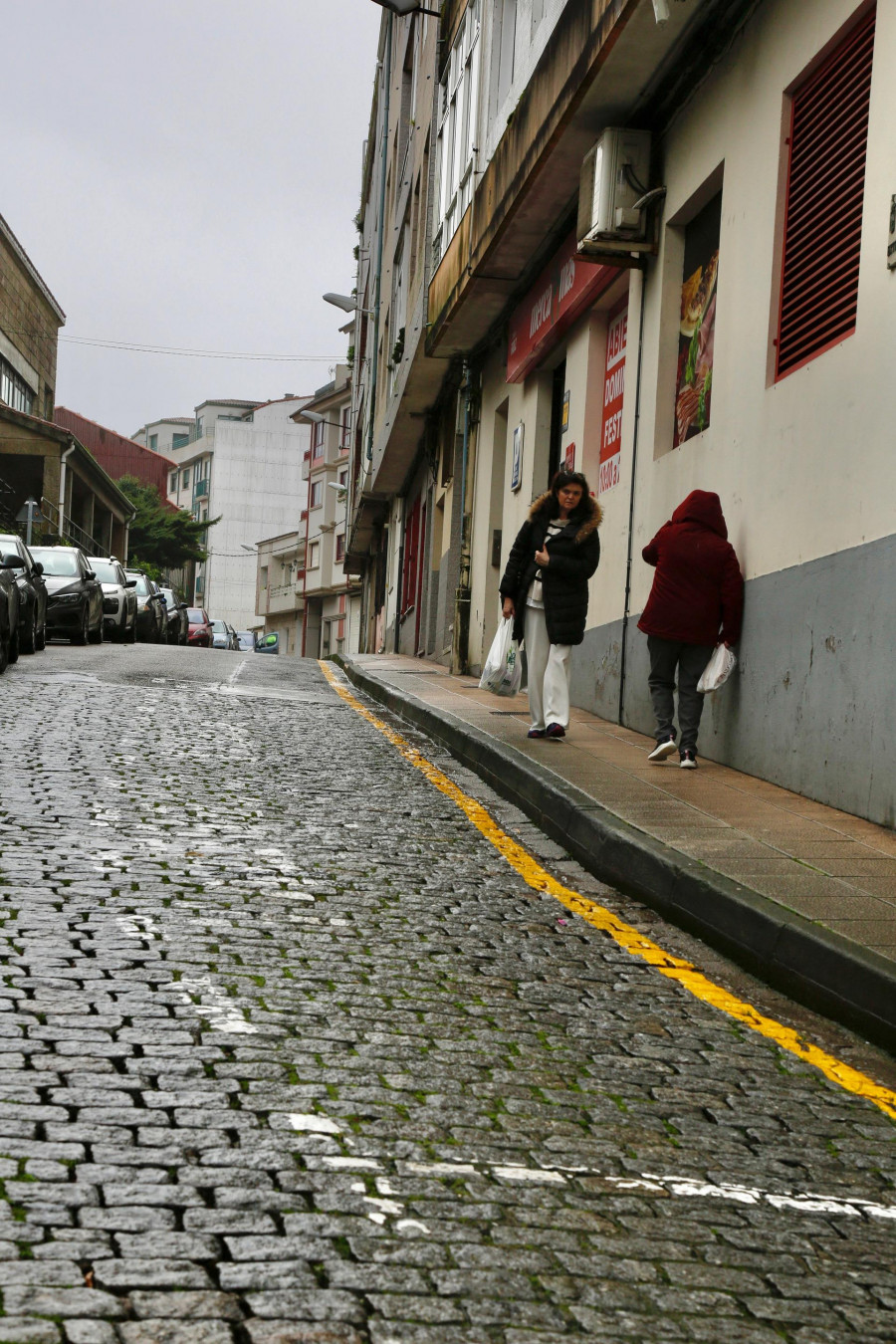 Terminan las obras en la Rúa Extramuros, que ya tiene paso elevado y recogida de pluviales