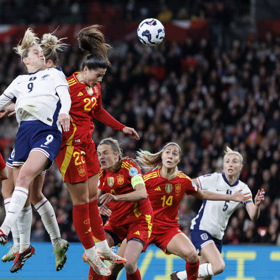 España se apaga ante Inglaterra (1-0)