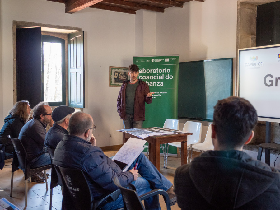 El Laboratorio Ecosocial do Barbanza participa en un encuentro Rianxo junto con otros proyectos transformadores de la gestión del monte