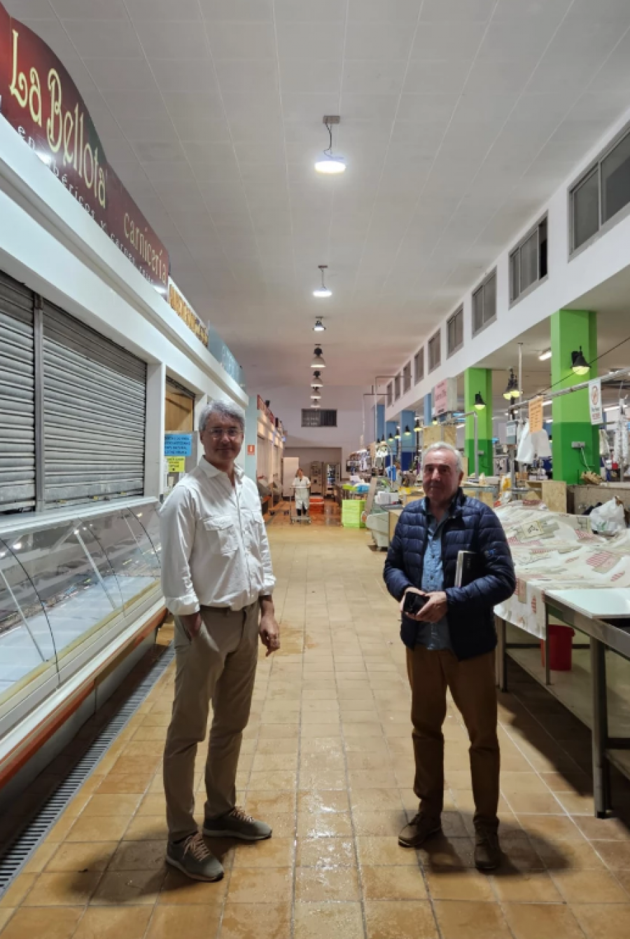 Robo en una carnicería del mercado municipal de O Grove