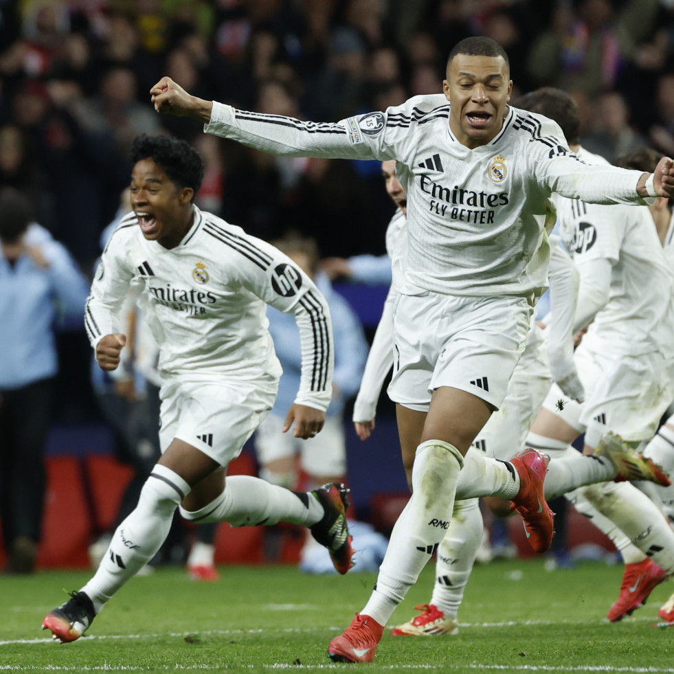 El Real Madrid logra el pase a los cuartos ante el Atlético de Madrid (1-0)