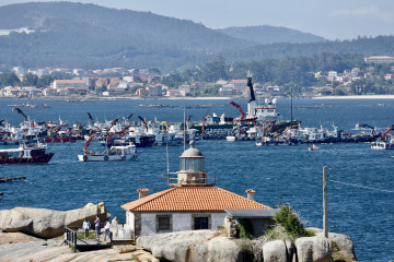 Manifestación marítima