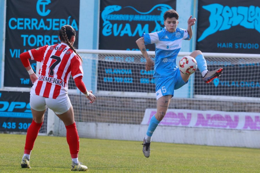 El Atlético Villalonga golea al Sporting de Gijón y continuará en Segunda RFEF