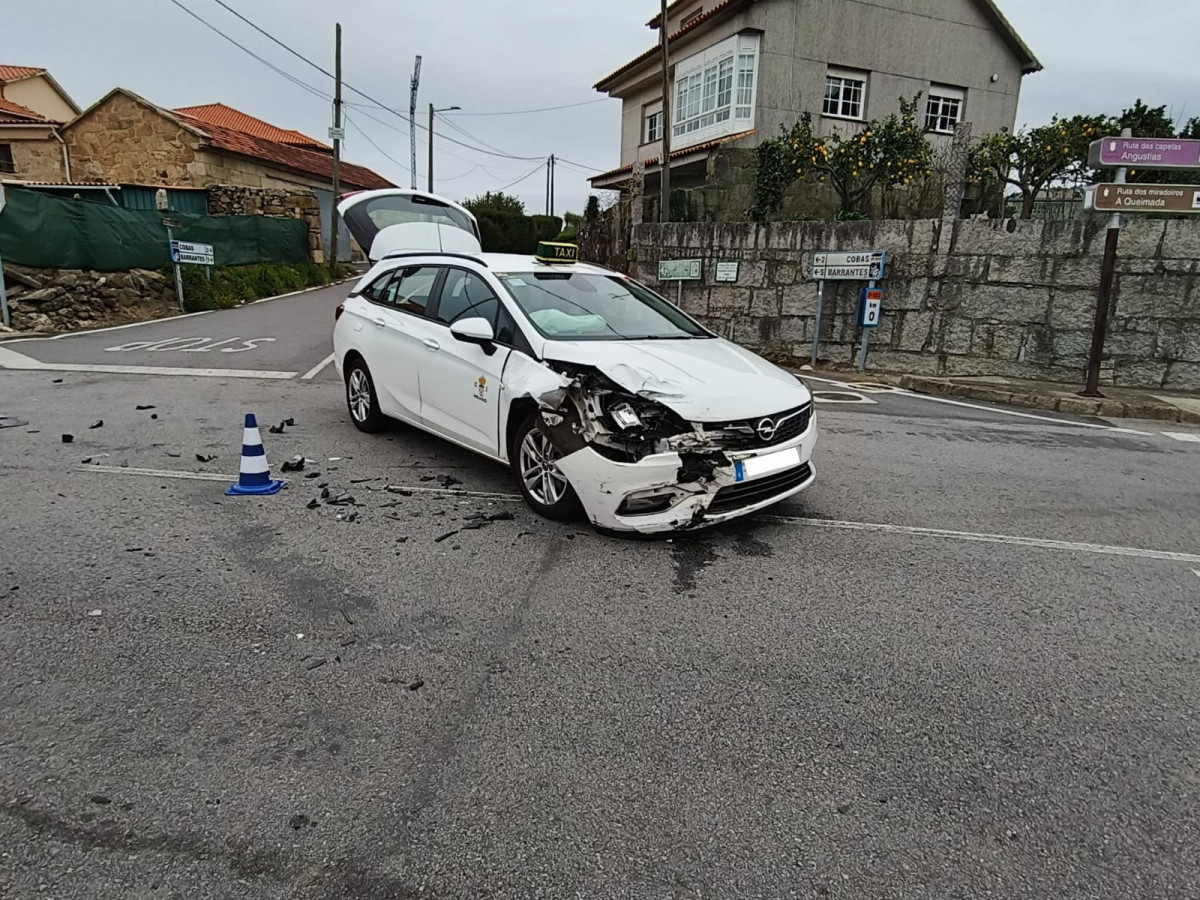 Taxi accidente meau00f1o