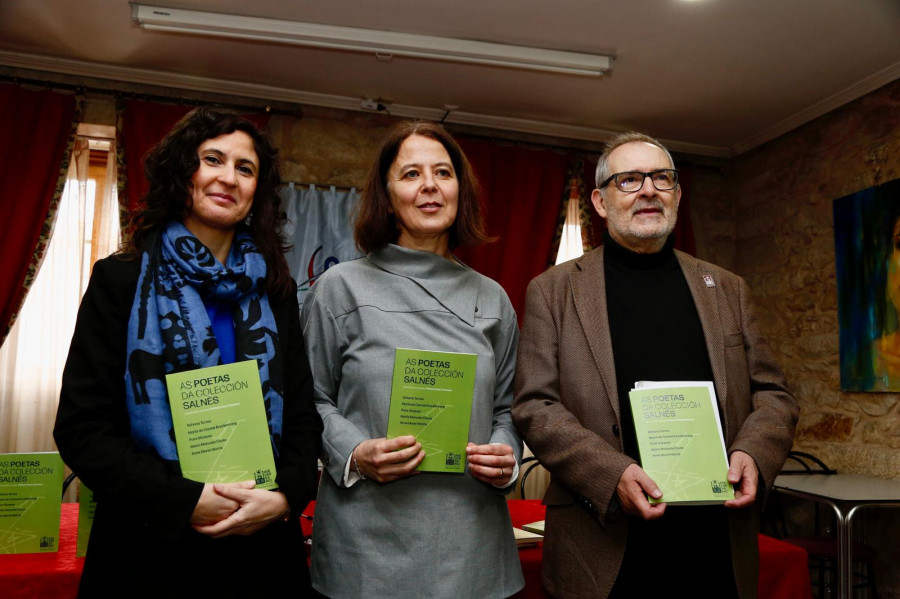 As poetas que dan vida á reedición da Colección Salnés de Galaxia