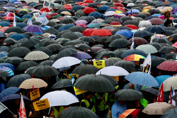 Manifestación altri pobra