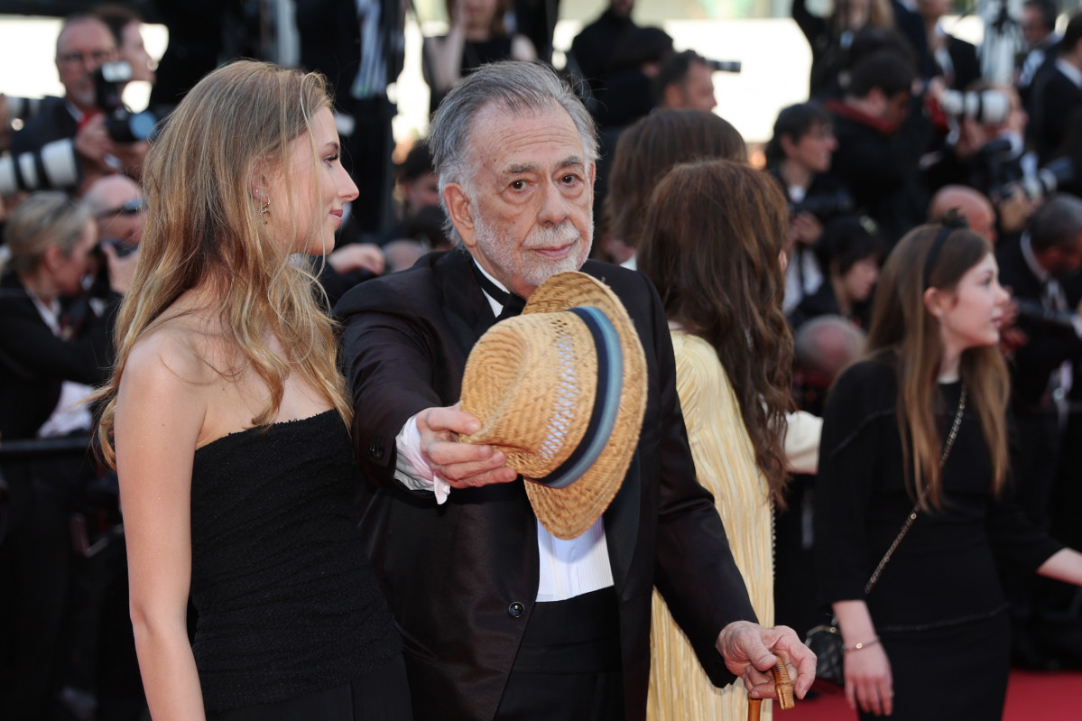 Cannes (France), 16/05/2024.- Director Francis Ford Coppola attends the premiere of 'Megalopolis' during the 77th annual Cannes Film Festival, in Cannes, France, 16 May 2024. The movie is presented in